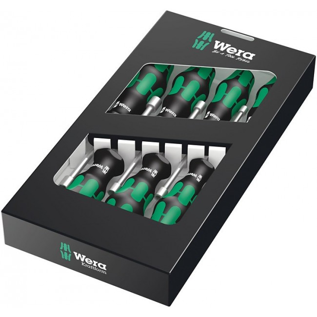 Wera 395 HO/7 SM Set Straight screwdriver