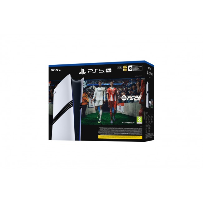 Sony Playstation 5 Pro FC26 Bundle 2 TB Wi-Fi Black, White Sony Playstation 5 Pro FC26 Bundle 2 TB Wi-Fi Black, White