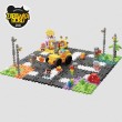 Marioinex Mini Waffle Building Blocks City: Street, 280 pieces