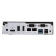 Shuttle XP slim DH610V2 PC/workstation barebone 1.35L sized PC Black Intel H610 LGA 1700