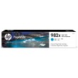 HP 982X High Yield Cyan Original PageWide Cartridge HP 982X High Yield Cyan Original PageWide Cartridge