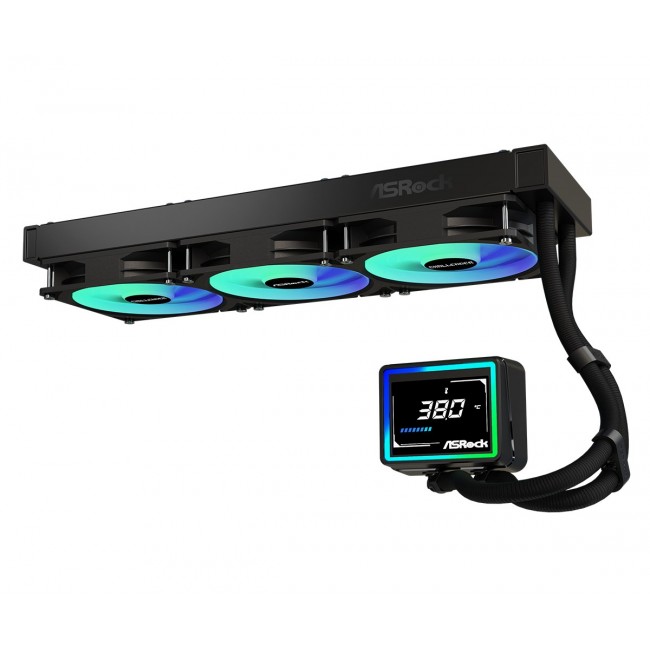 Asrock Challenger 360 Digital Processor Liquid cooling kit 12 cm Black Asrock Challenger 360 Digital Processor Liquid cooling kit 12 cm Black