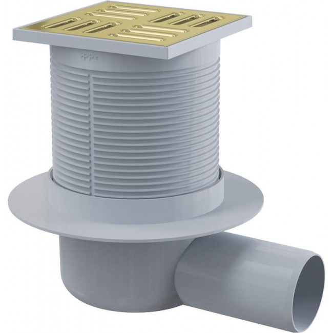 Point drain - grate