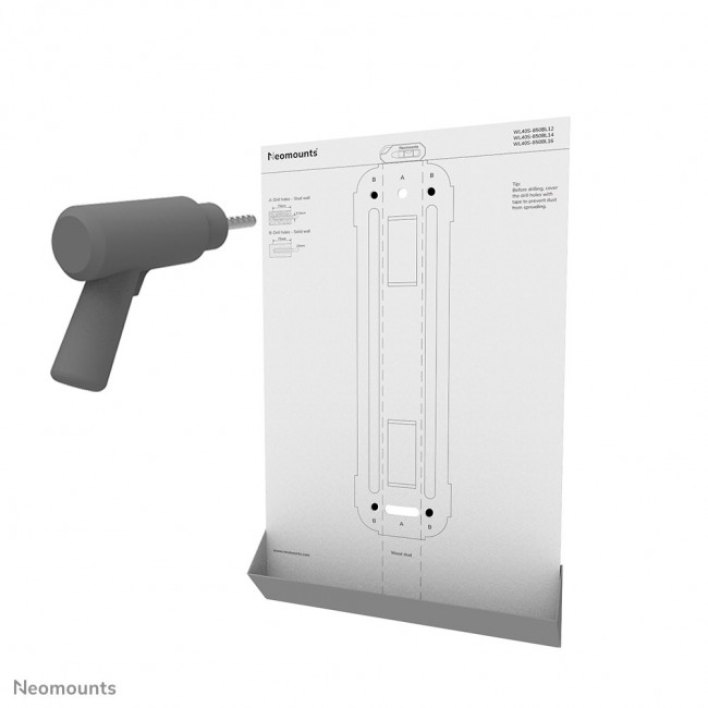 Neomounts WL40S-850BL16 TV mount wall 40-70