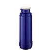 ROTPUNKT Glass-lined vacuum flask, 0.750 L capacity, hyperblue (navy blue)