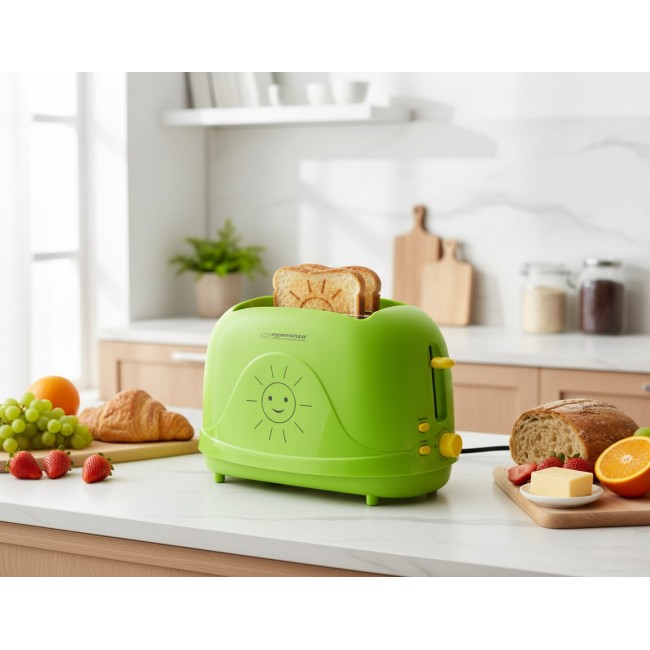 Esperanza EKT003 Toaster 750 W Green