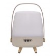 Kooduu Lite-up PLAY Mini Mono portable speaker Sand, White, Wood 8 W