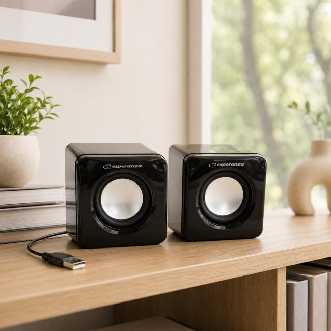Esperanza EP111 loudspeaker 2-way Black 6 W
