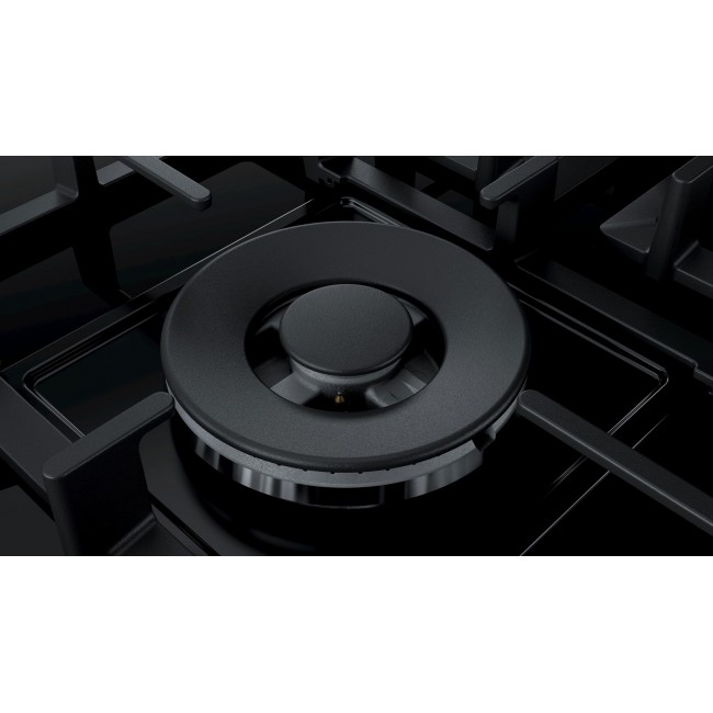 Bosch Serie 6 PPS9A6B90 hob Black Built-in 90 cm Gas 5 zone(s)