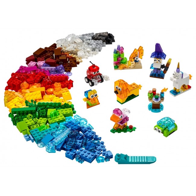 LEGO Classic 11013 Creative transparent bricks