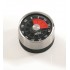 GEFU OPTICO Mechanical kitchen timer Black, Stainless steel