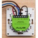 Shelly Dimmer Gen3 Built-in Black, Lime Shelly Dimmer Gen3 Built-in Black, Lime