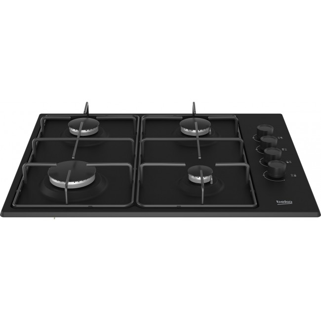 Beko HIBG64120SB hob Black Built-in 60 cm Gas 4 zone(s) Beko HIBG64120SB hob Black Built-in 60 cm Gas 4 zone(s)
