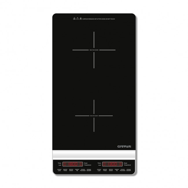G3 Ferrari Dinamiko Deep Black Countertop 29.5 cm Zone induction hob 2 zone(s) G3 Ferrari Dinamiko Deep Black Countertop 29.5 cm Zone induction hob 2 zone(s)