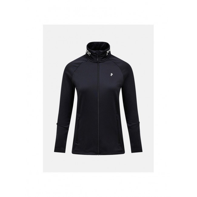 Bluza damska PEAK PERFORMANCE W Rider Essentials Zip Jacket kolor czarny - S