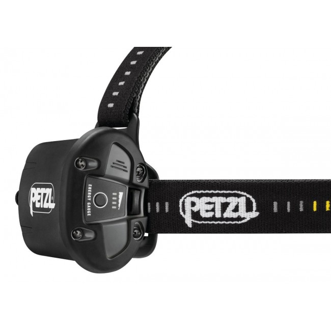 Petzl Duo S Black, Yellow Headband flashlight