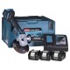 Angle grinder 18V 3x5.0Ah battery DGA513RT3J MAKITA Angle grinder 18V 3x5.0Ah battery DGA513RT3J MAKITA