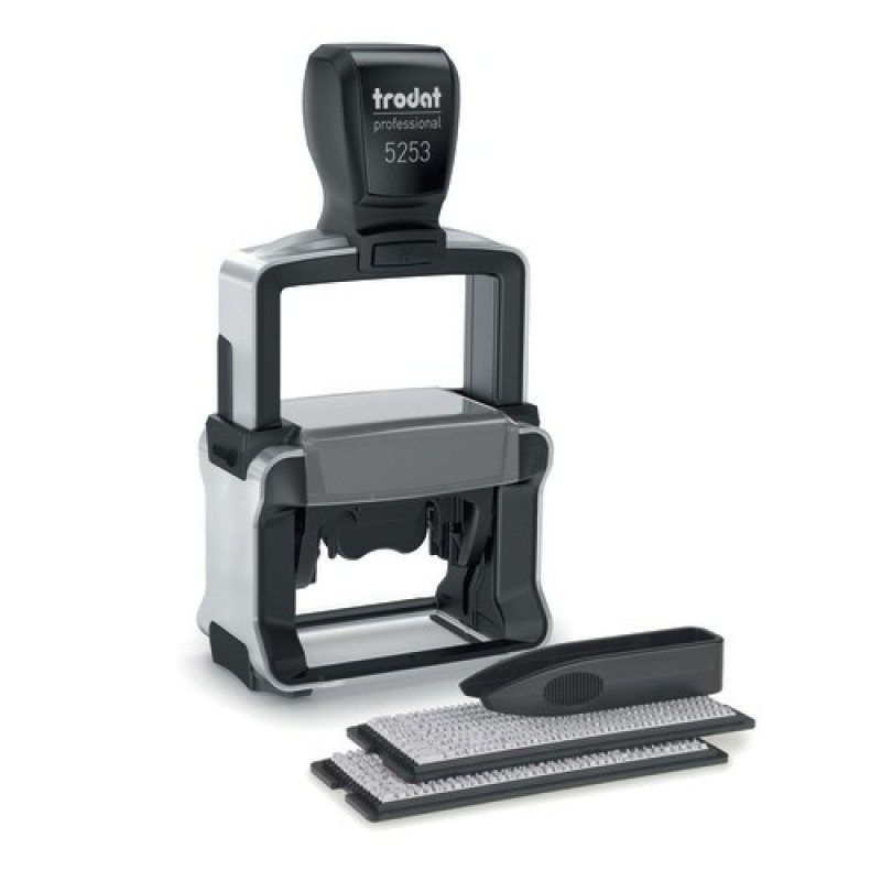 Trodat 5253 Typomatic Self-Inking Custom stamp Steel Trodat 5253 Typomatic Self-Inking Custom stamp Steel