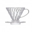 HARIO V60-01 Clear Plastic Drip