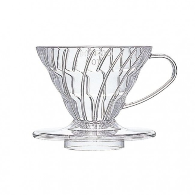 HARIO V60-01 Clear Plastic Drip