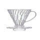HARIO V60-01 Clear Plastic Drip