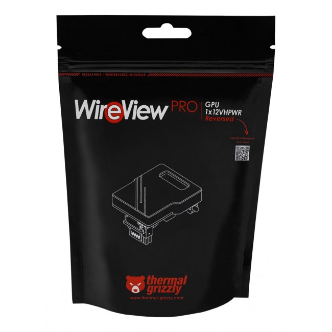 Thermal Grizzly WireView Pro GPU, 1x12VHPWR - Reversed