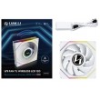 Lian Li UNI FAN TL Wireless LCD Fan, ARGB, PWM - 120 mm, white