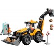 LEGO CITY 60480 Yellow Backhoe Loader