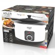 Adler AD 6413W slow cooker 5.8 L 290 W White, Black Adler AD 6413W slow cooker 5.8 L 290 W White, Black