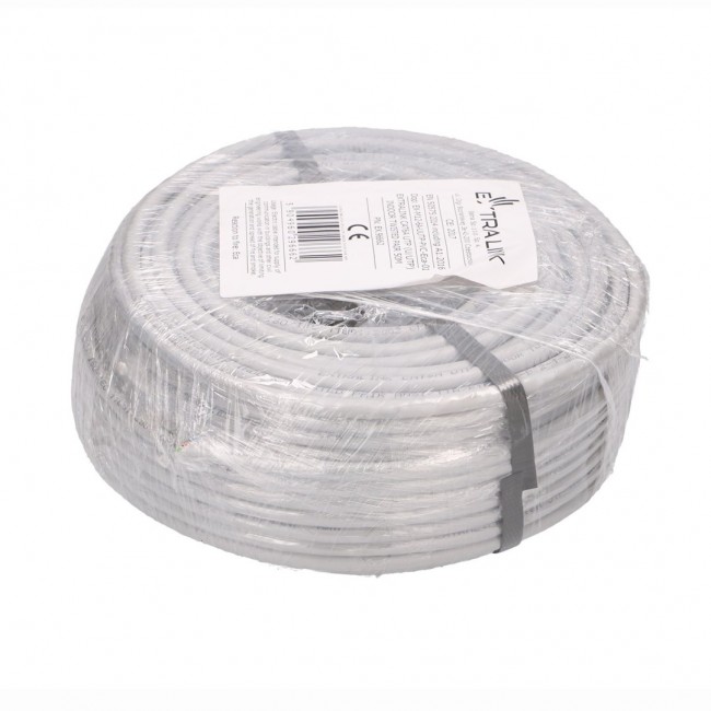 Extralink CAT6A UTP (U/UTP) INDOOR TWISTED PAIR 50M networking cable U/UTP (UTP)
