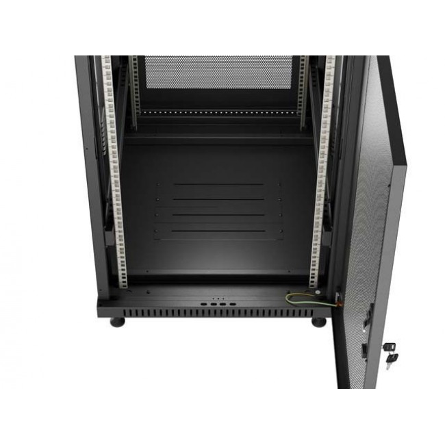 Lanberg FF01-6818-23B rack cabinet 18U Freestanding rack Black Lanberg FF01-6818-23B rack cabinet 18U Freestanding rack Black