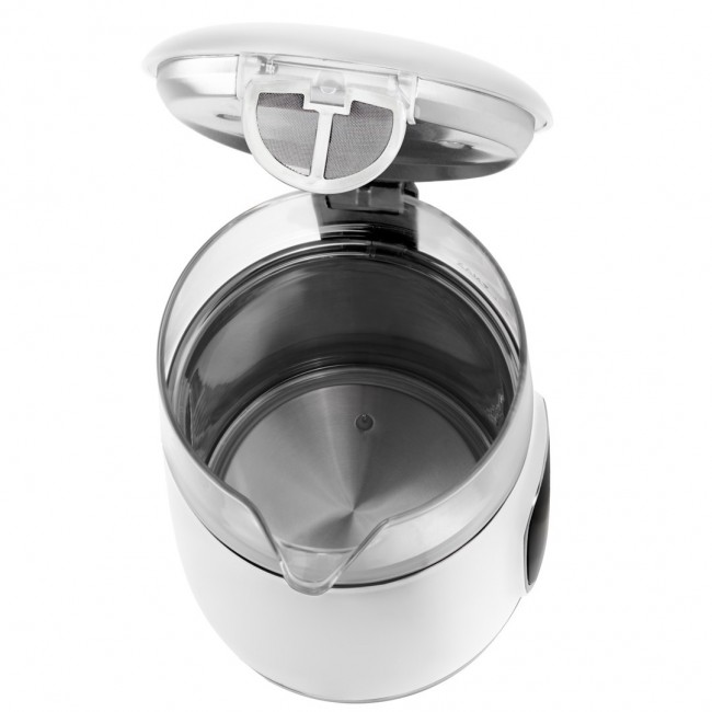 ADLER AD 1305 electric kettle white/silver ADLER AD 1305 electric kettle white/silver