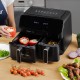 Zelmer ZAF9000 Air Fryer 5.5 l + 3.5 l 2700 W black Zelmer ZAF9000 Air Fryer 5.5 l + 3.5 l 2700 W black