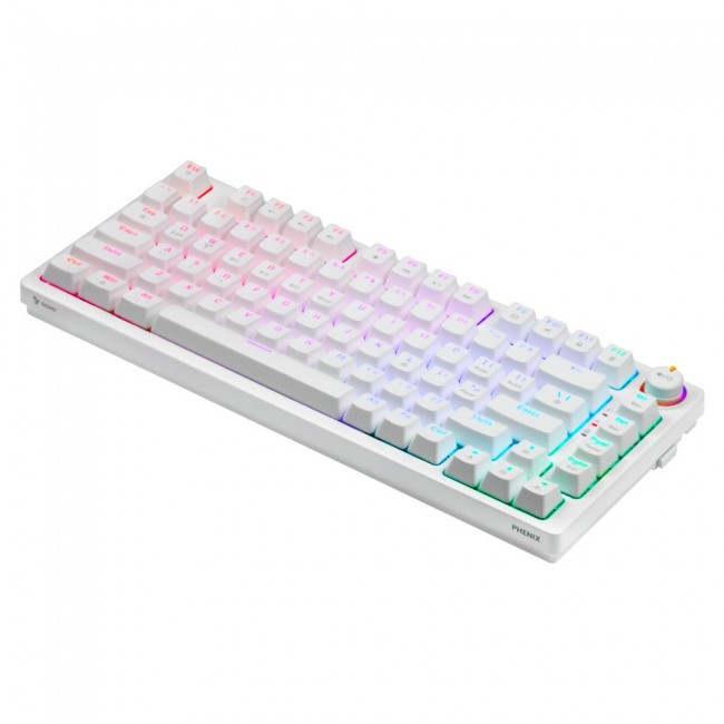Savio Phenix WHITE GAT RED keyboard Gaming Bluetooth QWERTY International EER Savio Phenix WHITE GAT RED keyboard Gaming Bluetooth QWERTY International EER