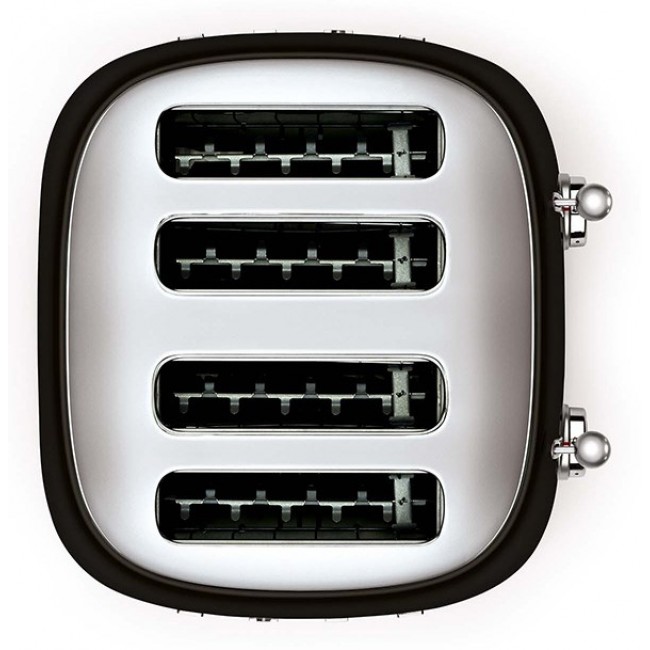 Smeg 50's Style Toaster TSF03BLEU Black Smeg 50's Style Toaster TSF03BLEU Black