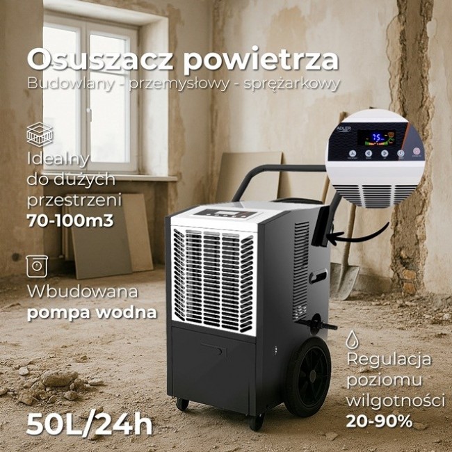 Adler AD 7864 Industrial air dryer Black Adler AD 7864 Industrial air dryer Black