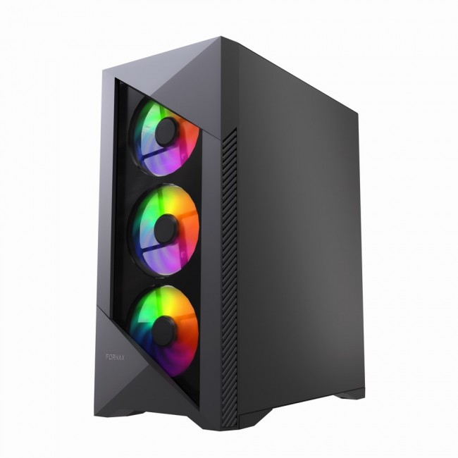 Gembird CCC-FC-900ARGB Gaming computer case Fornax 900, ATX, black Gembird CCC-FC-900ARGB Gaming computer case Fornax 900, ATX, black