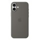 Apple iPhone 16 Plus Silicone Case with MagSafe - Stone Gray Apple iPhone 16 Plus Silicone Case with MagSafe - Stone Gray