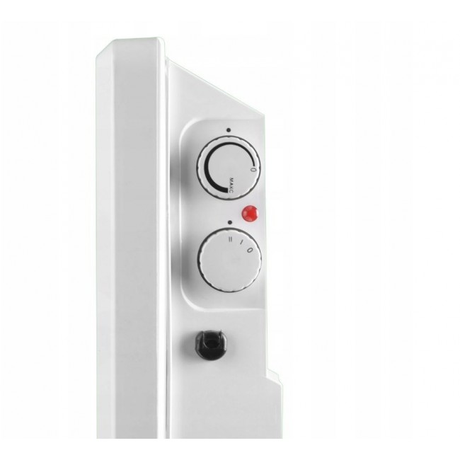 N'OVEEN 1000W electric portable wall-mounted convector heater with thermostat CH3350