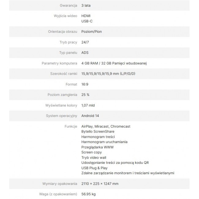 AVTEK INFORMATION MONITOR DS2 86