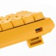 Ducky One 3 Yellow Mini Gaming Tastatur RGB LED - MX-Clear US keyboard USB US English