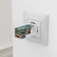 Hama 00201996 mobile device charger Smartphone White AC Fast charging Indoor, Outdoor