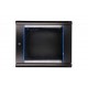 Extralink Rackmount cabinet 9U 600x600 Black wall mounted