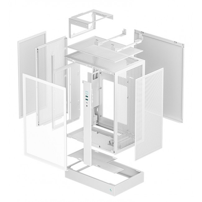 DeepCool CH170 PLUS WH Midi Tower White