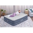 Bestway Tritech Air Mattress Queen with Built-in AC Pump and Antimicrobial Coating 2.03 m x 1.52 m x 51 cm