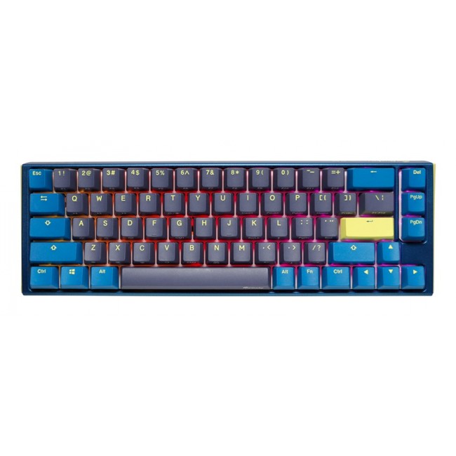 Ducky One 3 SF DayBreak keyboard Gaming USB QWERTZ German Black, Blue