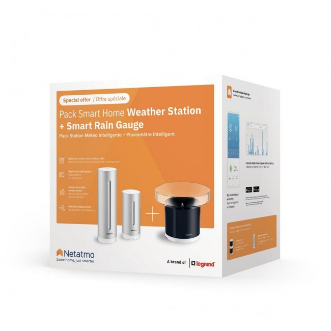 Weather Station with Rain Gauge Netatmo NBU-NWS-NRG