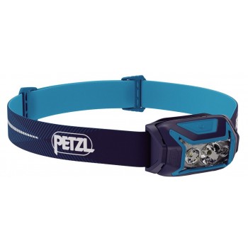 Petzl Actik Core Blue Headband flashlight LED