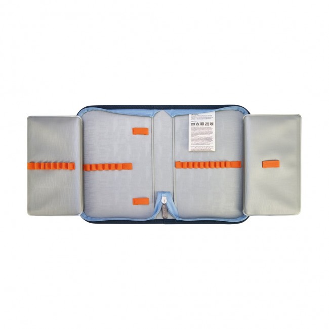 Herlitz Loop Plus TechMech school bag set Boy Polyester Blue, Orange