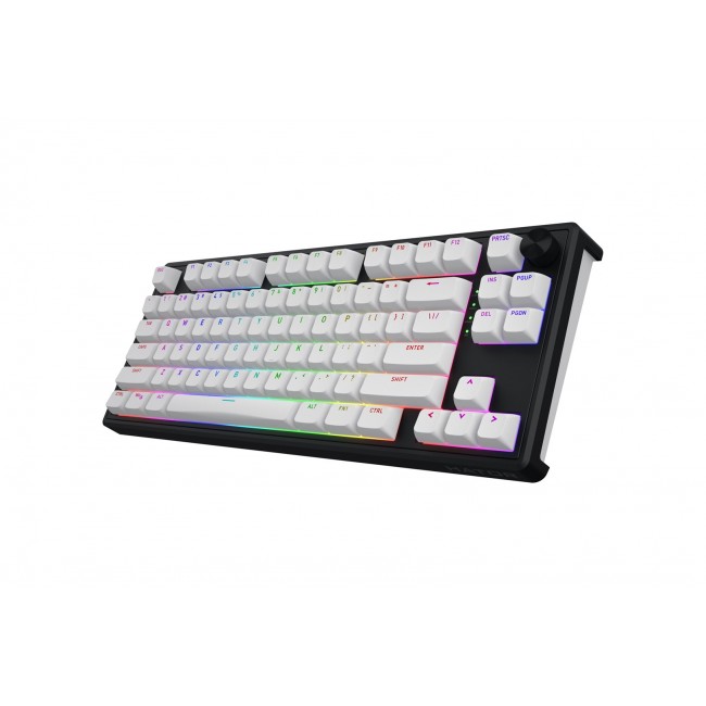 HATOR Skyfall Wireless 80 keyboard Gaming USB + RF Wireless + Bluetooth QWERTY US English Black, White